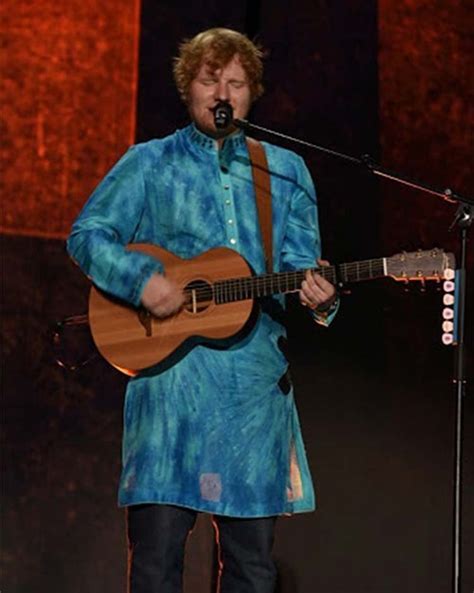 It doesn't matter how relevant they are. ed sheeran performed his live gig in mumbai wearing a blue ...