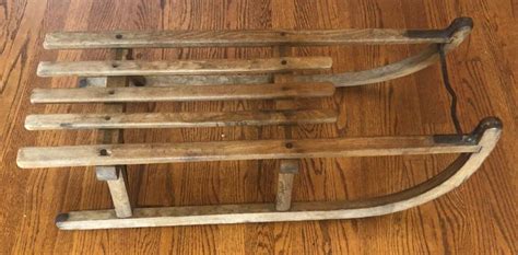 Antique Sled Identification And Value Guide