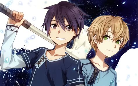 Discover more posts about kirito and eugeo. Sword Art Online HD Wallpaper | Background Image | 2560x1600 | ID:808970 - Wallpaper Abyss