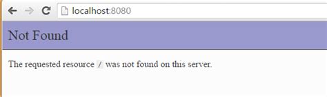 Php The Requested Resource Was Not Found On This Server Php Itecnote