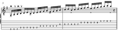 Shifting Sixteenth Note Scales Guitar Nine