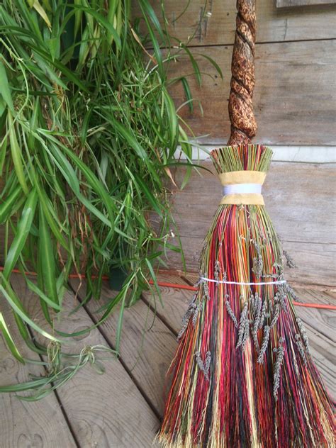 Broom Corn Witch Broom Handmade Broom