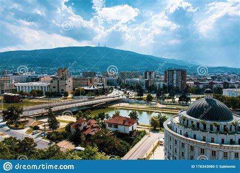 Like with most of the balkan countries north macedonia is a place i have not heard much about. Skopje, North Macedonia - August 26, 2018: Skopje Downtown View At The Capital City Of North ...