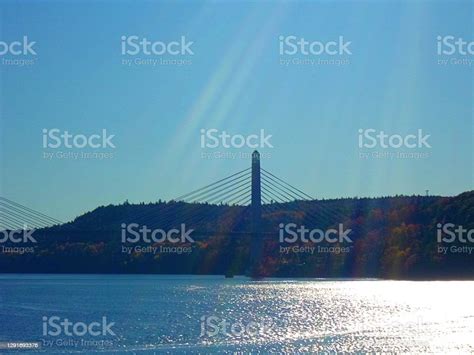 Penobscot Narrows Bridge And Observatory Stock Photo Download Image