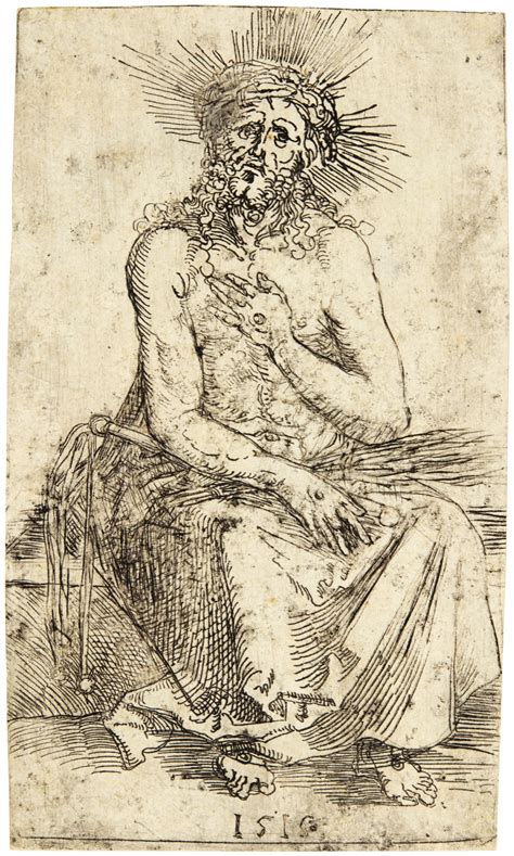 Albrecht DÜrer The Man Of Sorrows Seated B M Holl 22 Prints And Multiples 2020