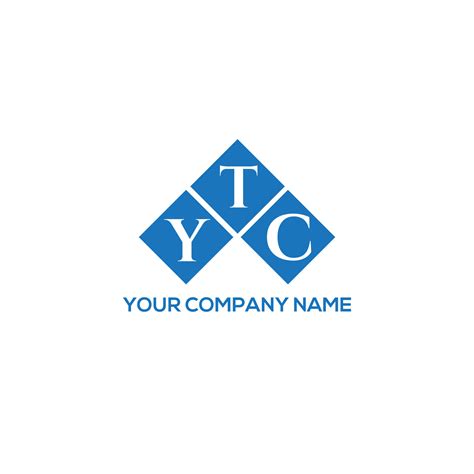 Diseño De Logotipo De Letra Ytc Sobre Fondo Blanco Ytc Creative