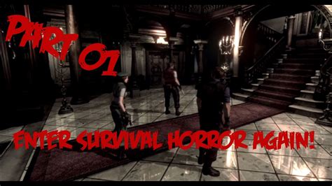 Lets Play Resident Evil Hd Remaster Part 01 Entering Survival Horror