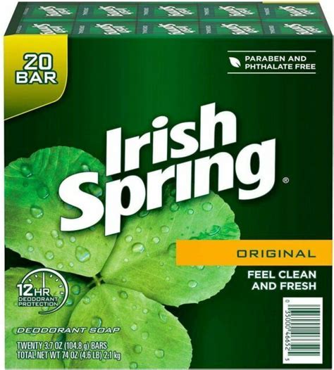 Irish Spring Original Bar Soap Pack Of 20 For Sale Online Ebay