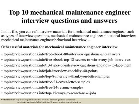 Störung Kauf Artikel Mechanical Maintenance Engineer Dokumentieren