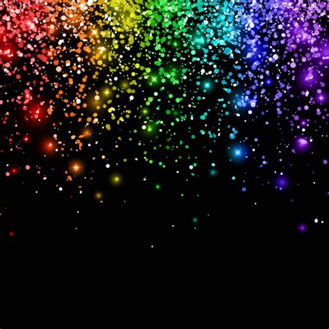Background Rainbow Glitter Backgrounds Rainbow Glitter