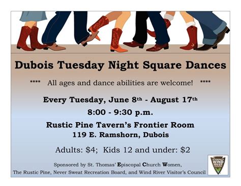 Get Your Dancing Shoes On Summer Tuesday Night Square Dances In Dubois