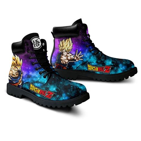 Dragon Ball Goku Super Saiyan Boots Anime Shoes Galaxy Style