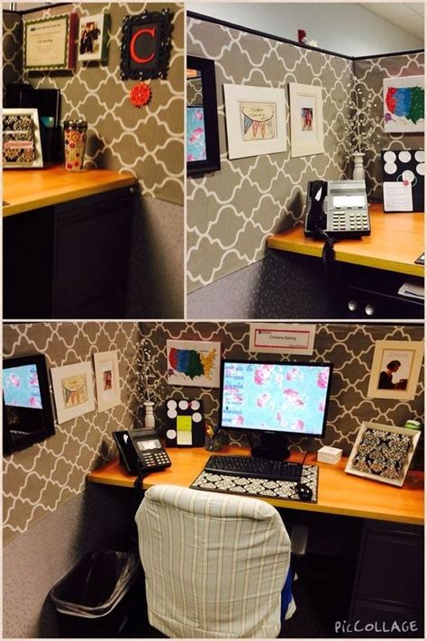 15 Diy Decorating Cubicle Working Space Ideas ~ Godiygo Cubicle Makeover Work Cubicle