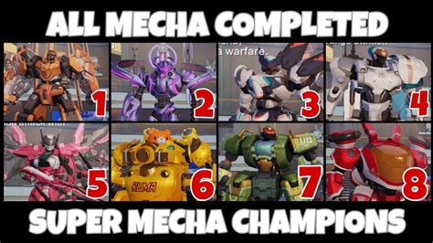 Best Mecha All Mecha Skill And Gameplay Smc Newbie Guide Youtube