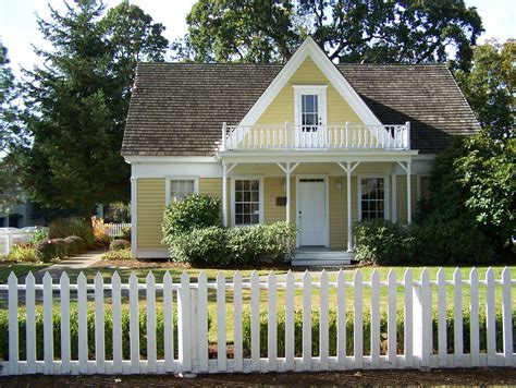 Living The American Dream With A White Picket Fence