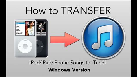 With the lightning cable that ships with every apple device. HOW TO Transfer from iPod to iTunes (Windows) - YouTube