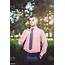 Portrait Of Young Elegant Business Man Standing Outdoor Stock Photo 