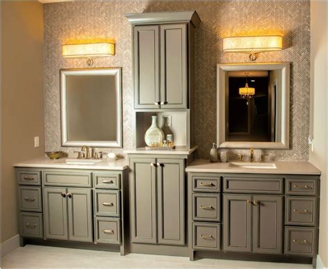 Bathroom Vanity With Matching Cabinet