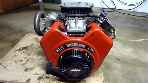 Briggsandstratton Vanguard 570ccm 20hp V Twin Race Kart Racing Mower