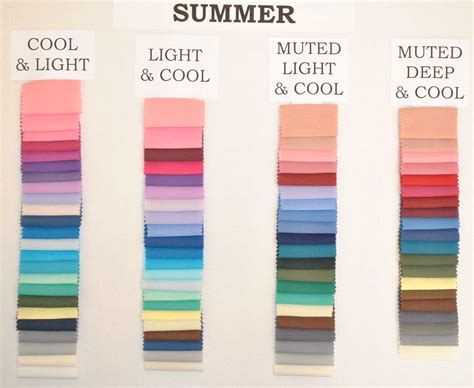 Pin By Sensuous Siren On Color Light Summer Color Palette Summer