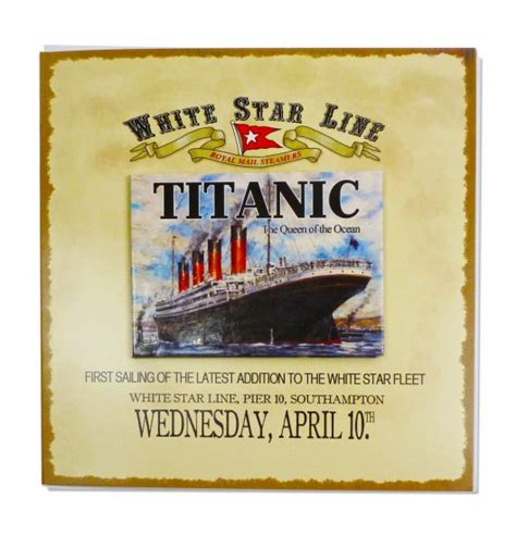 On 21 november 1916 ship was struck underwater mine and sank only 55 minutes. Titanic | Pictorial | Fridge Magnet | Greeting Card ...