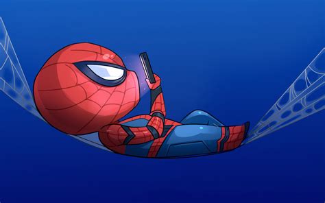 Télécharger Fonds Décran Spiderman Minimal Spider Man Fan Art