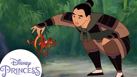 Mulan Meets Mushu Disney Princess Youtube