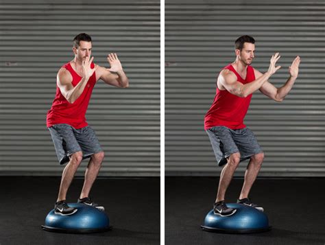 Bosu Balance Exercises 7 Basic Bosu Exercises To Try