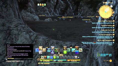 Less known is how to actually catch it. FFXIV fishing log : Endoceras - YouTube