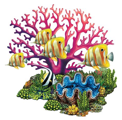 Clipart Cartoon Coral Reef Find Coral Reef Theme Collection 1 Vector