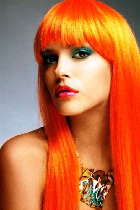 76 Wonderful Orange Hairstyle Pics