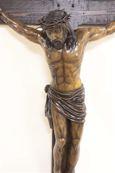 Jesus Christ Cross Statue