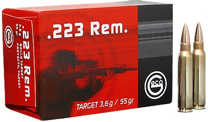 Geco .223 Rem. Target VM 3,6g/ 55gr | .223 Rem | Büchsenmunition | Munition | Jagd & Schießsport ...