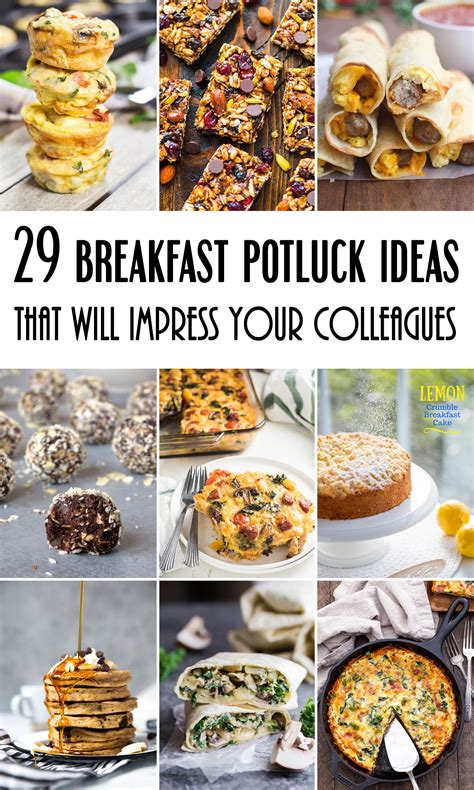 Impress Your Colleagues With These Breakfast Potluck Ideas