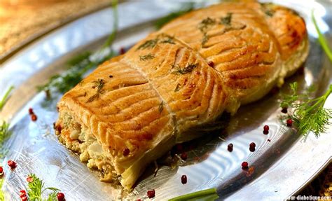 Rôti de Saumon farci aux Saint Jacques maison