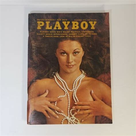 Playboy November Men S Magazine Avis Miller Centerfold Intact Ebay