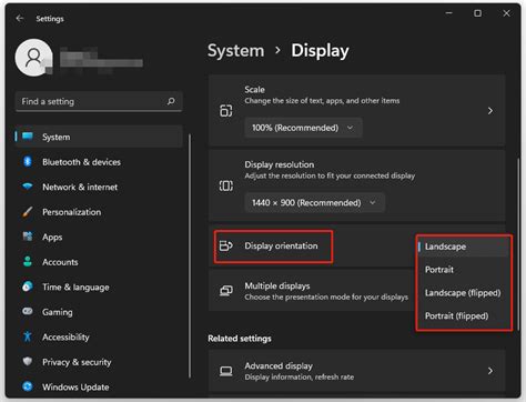 How To Rotate Screen In Windows 11 Here Is The Tutorial Minitool