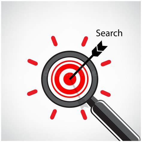 Choose from contactless same day delivery, drive up and more. Magnifying Glass And Target Concept Background Stock ...
