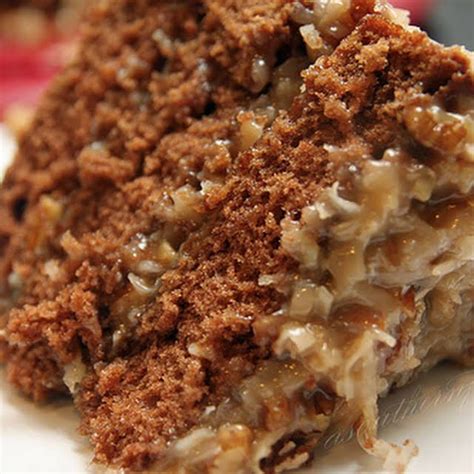 Three layers of moist chocolate cake that are the cake can be frosted with a variety of icings, but for a german chocolate cake it needs the classic students and non profit educators may use content without permission with proper credit. Pin on Recipes to Cook