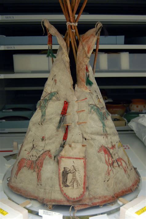 Model Tipi From The Reserve Collections At The National Museum Of The