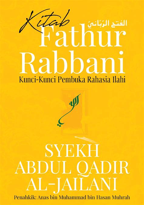 Featured image of post Terjemahan Fathur Rabbani PDF