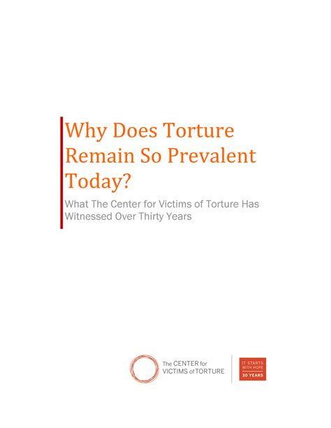 Why Does Torture Remain So Prevalent La2029 London Studocu