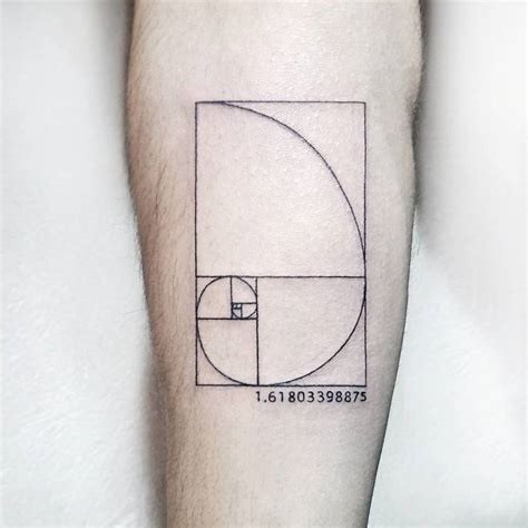 It can be of almost any size because it is. 40 Amazing Fibonacci Tattoo Designs - Page 4 of 4 ...
