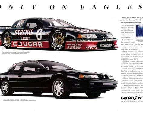 1989 Mercury Cougar Xr7 Imsa Gto Racecar Supercharged Etsy Canada