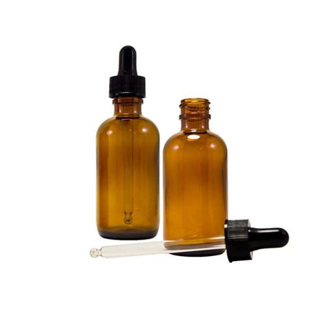Lorima 1oz Amber Glass Dropper Bottles 30ml With Tapered Glass