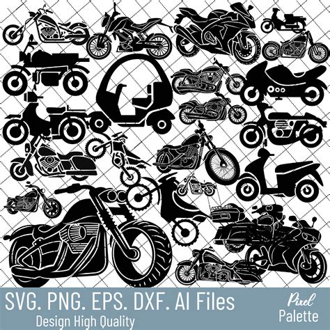 Motorcycle Svg Bundle Motorcycle Svg Motorcycle Cut File Inspire