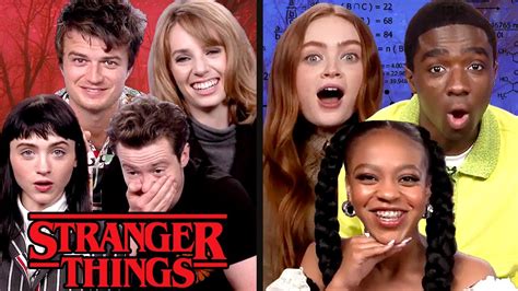 Stranger Things Cast Vs The Most Impossible Stranger Things Quiz