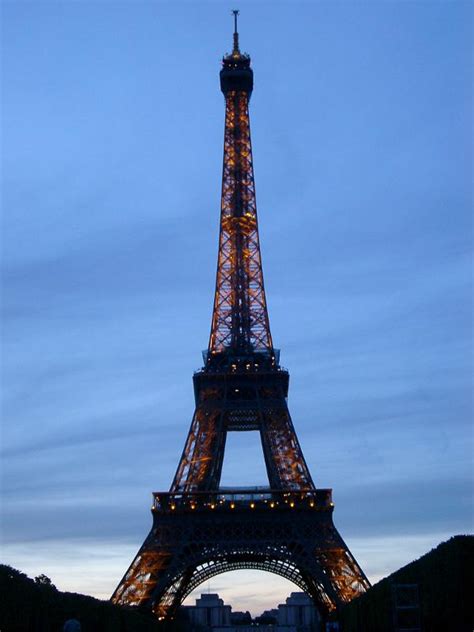 Free Stock Photo Of Eiffel Tower At Dusk Photoeverywhere