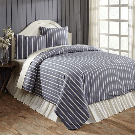Shop nautica lawndale navy duvet cover sets online at macys.com. Collector Stripe Navy Queen Duvet Cover Set - Teton ...