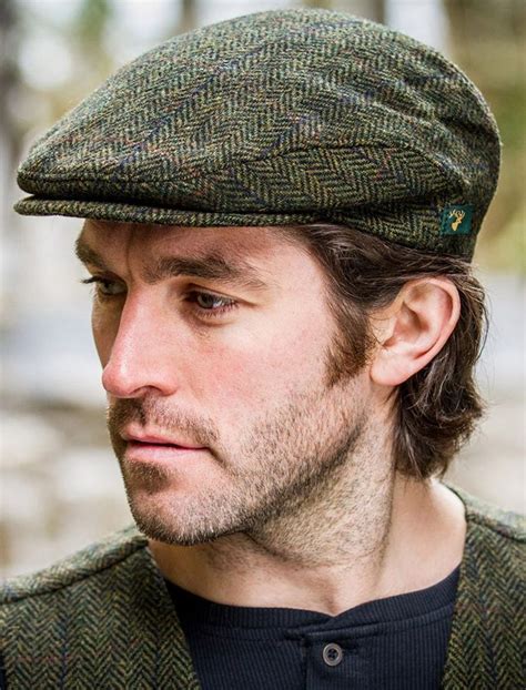 Irish Wool Cap From Ireland Tweed Mens Hats Fashion Mens Fashion
